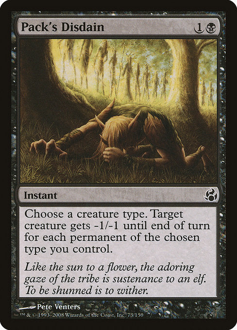MOR: Pack's Disdain