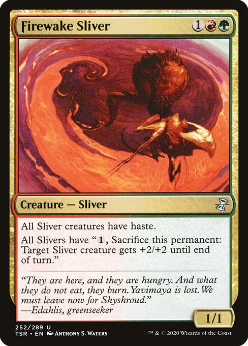 TSR: Firewake Sliver (Foil)