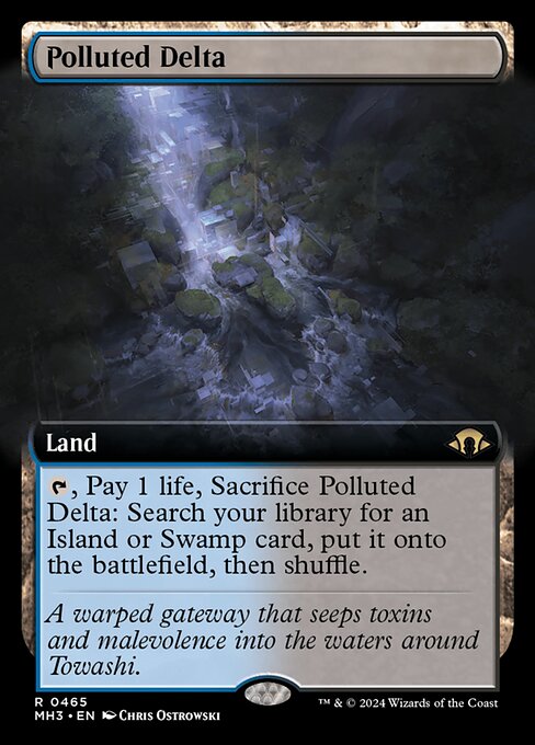 MH3: Polluted Delta (Extended Art) (Foil)
