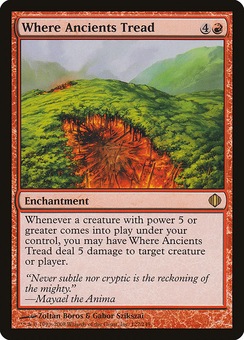 ALA: Where Ancients Tread (Foil)