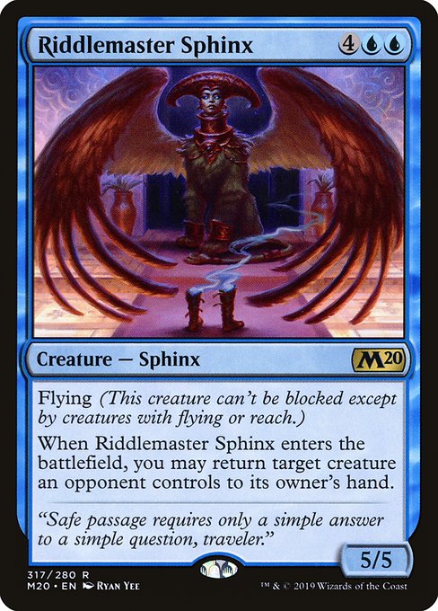 M20: Riddlemaster Sphinx