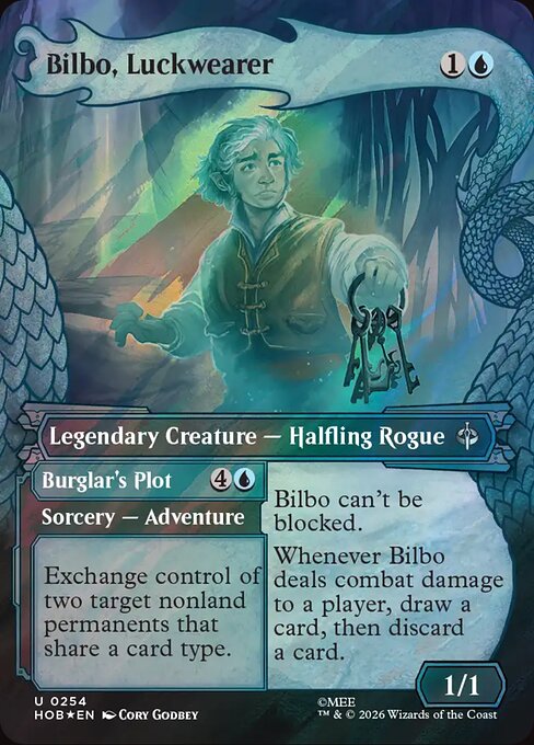 HOB: Bilbo, Luckwearer (Showcase) (Surge Foil)