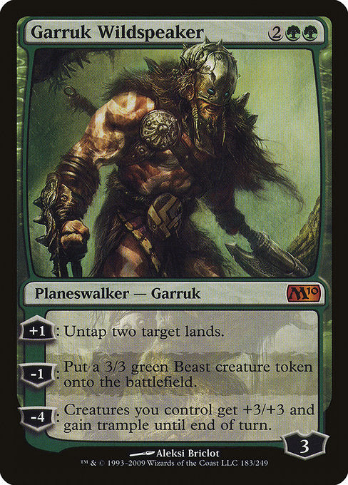 M10: Garruk Wildspeaker (Foil)