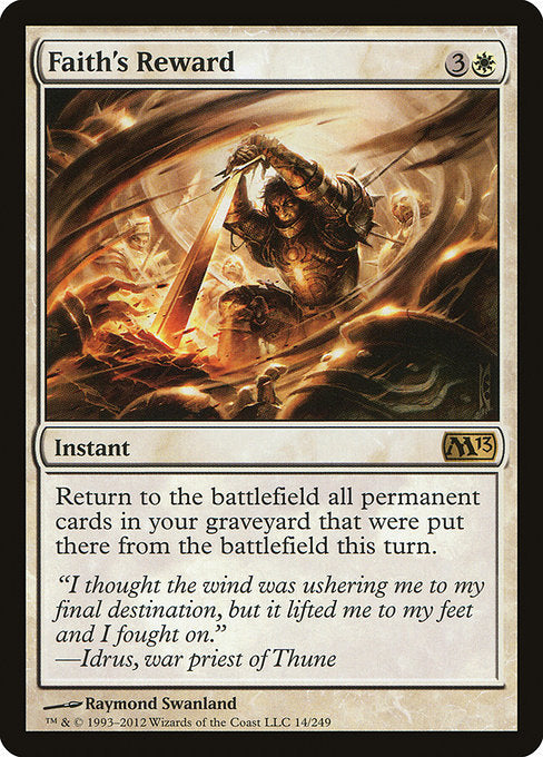 M13: Faith's Reward (Foil)