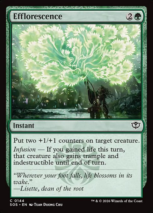SOS: Efflorescence