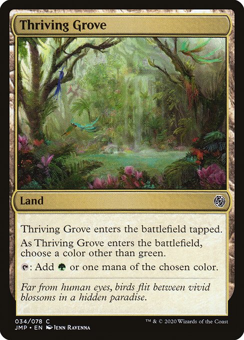 JMP: Thriving Grove