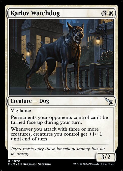 MKM: Karlov Watchdog (Foil)