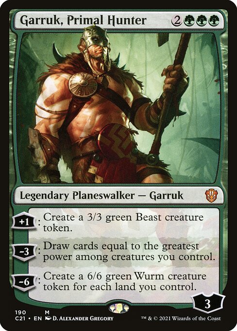 C21: Garruk, Primal Hunter