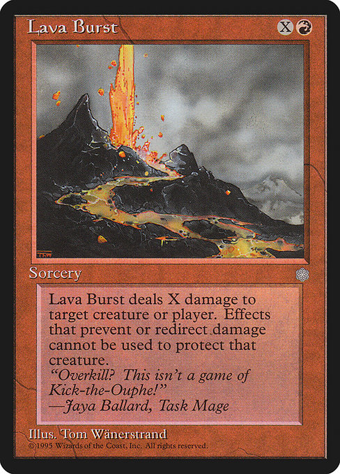 ICE: Lava Burst
