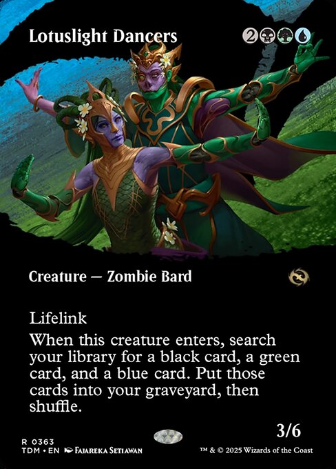 TDM: Lotuslight Dancers (Borderless) (Foil)
