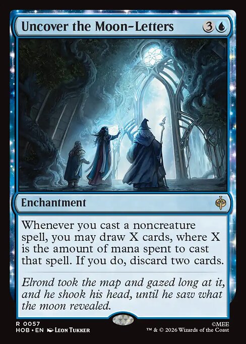 HOB: Uncover the Moon-Letters (Foil)