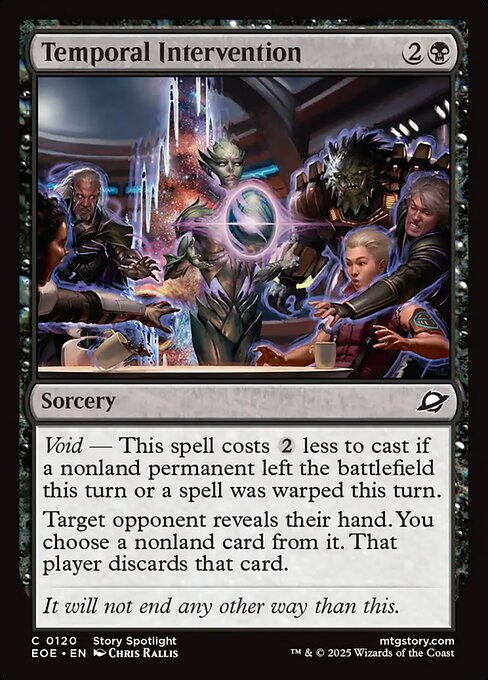 EOE: Temporal Intervention (Foil)