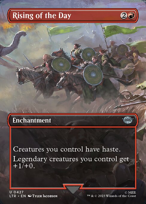 LTR: Rising of the Day (Borderless) (Foil)
