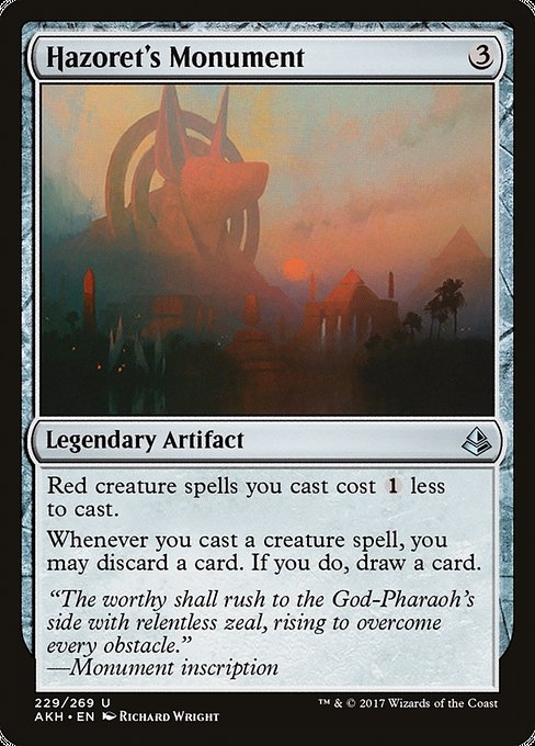 AKH: Hazoret's Monument (Foil)