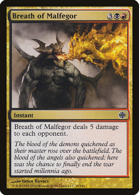 ARB: Breath of Malfegor (Foil)