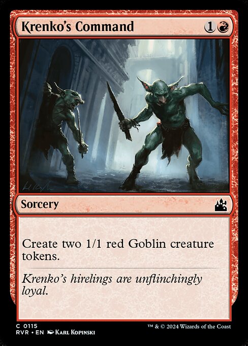 RVR: Krenko's Command (Foil)