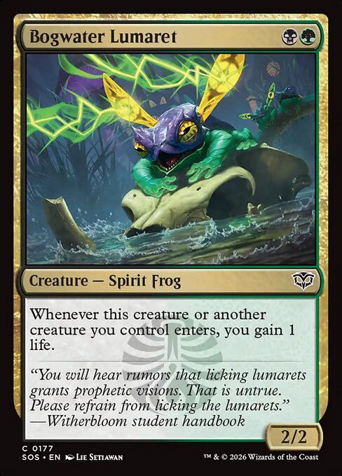 SOS: Bogwater Lumaret
