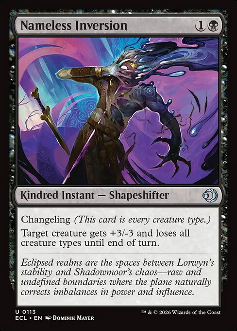 ECL: Nameless Inversion (Foil)