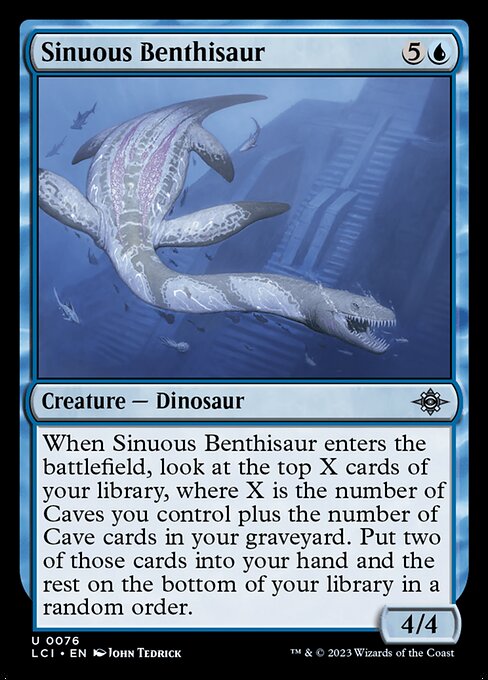LCI: Sinuous Benthisaur (Foil)