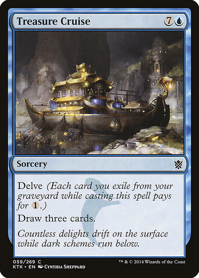 Treasure Cruise [Foil] :: KTK