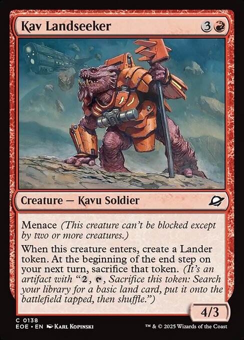 EOE: Kav Landseeker