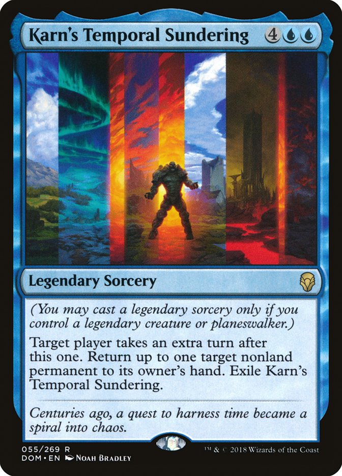 Karn's Temporal Sundering [Foil] :: DOM