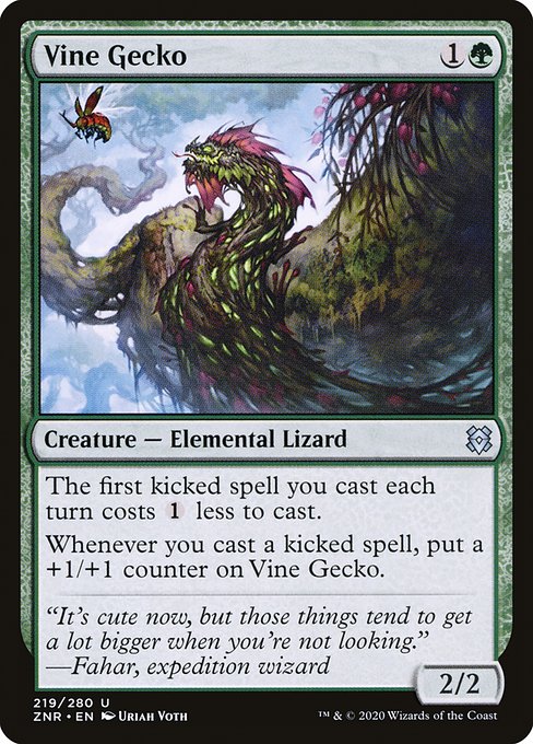 ZNR: Vine Gecko (Foil)