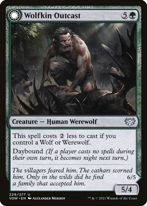 VOW: Wolfkin Outcast (Foil)