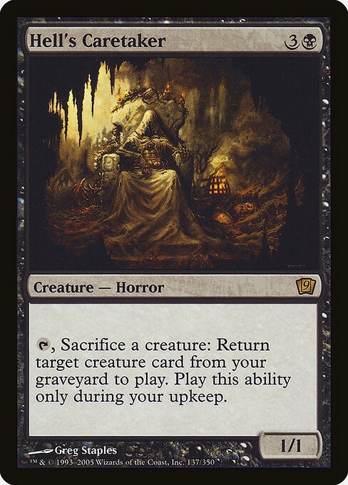 9ED: Hell's Caretaker (Foil)