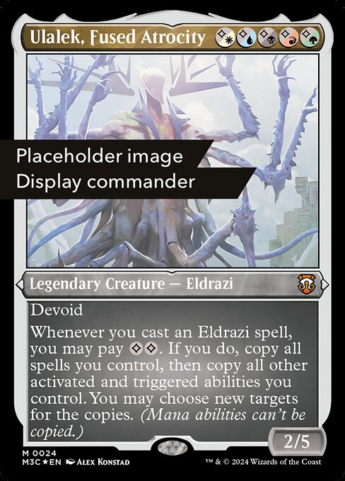 M3C: Ulalek, Fused Atrocity (Display Commander) (Ripple Foil) - Thick Stock