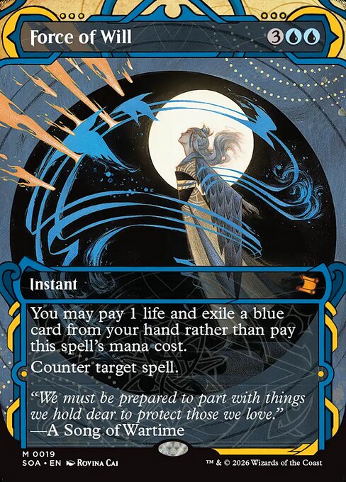 SOA: Force of Will (Foil)