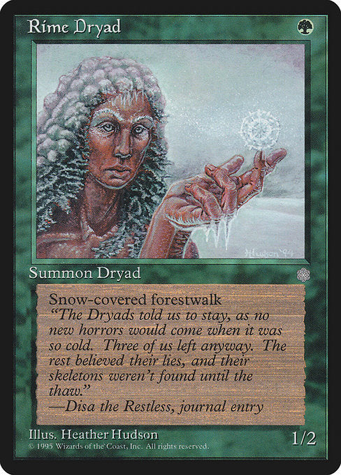 ICE: Rime Dryad
