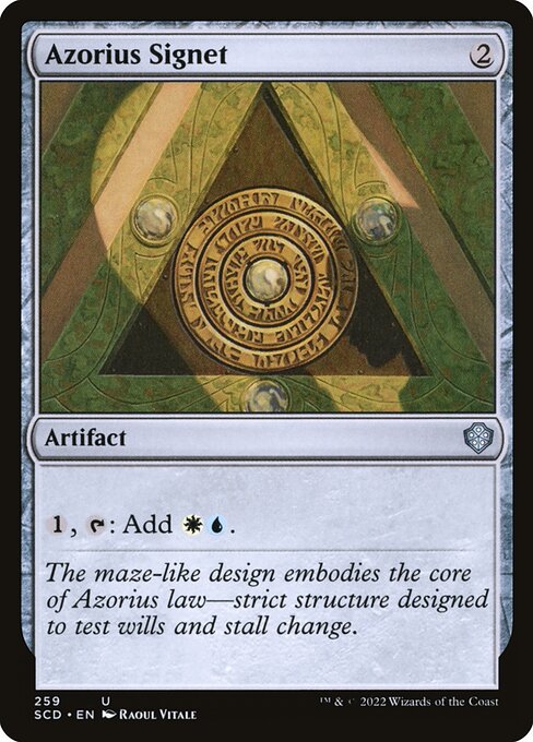 SCD: Azorius Signet