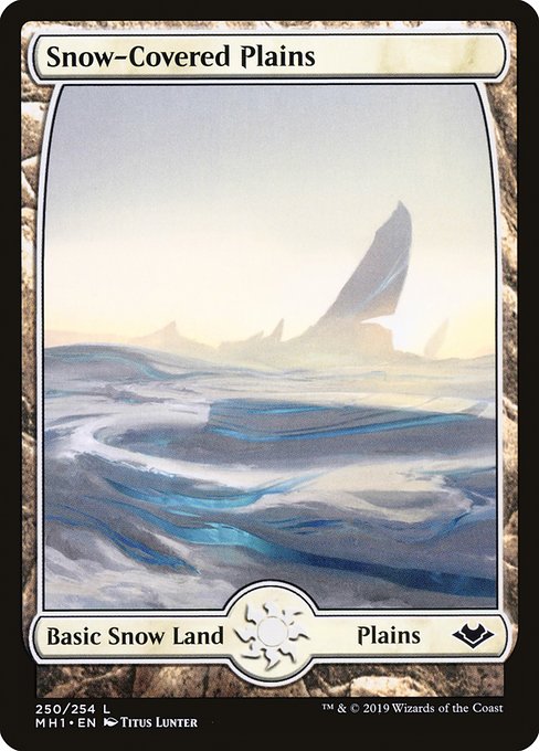 MH1: Snow-Covered Plains (Foil)