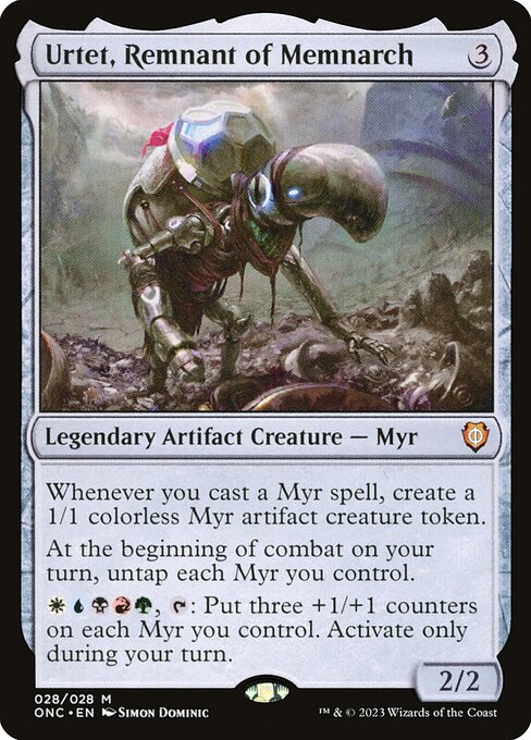 ONC: Urtet, Remnant of Memnarch (Foil)