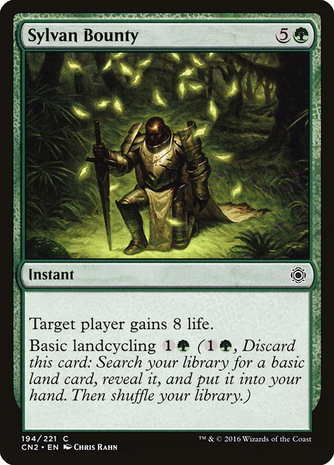 CN2: Sylvan Bounty (Foil)