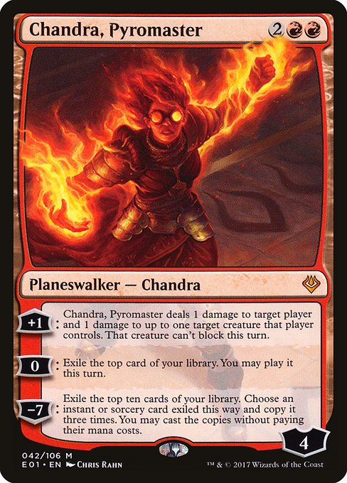 E01: Chandra, Pyromaster