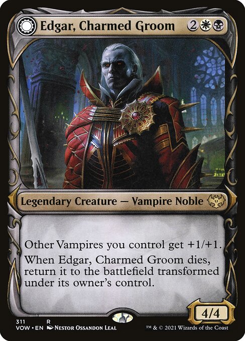 VOW: Edgar, Charmed Groom (Showcase) (Foil)