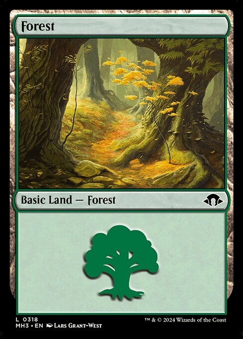 MH3: Forest (0318) (Foil)