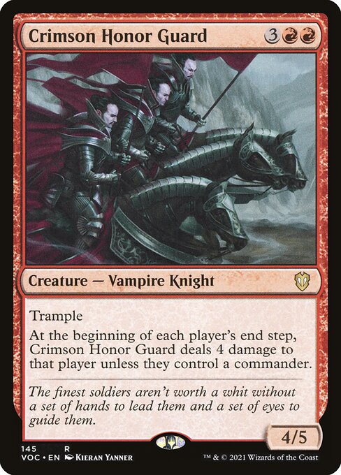 VOC: Crimson Honor Guard
