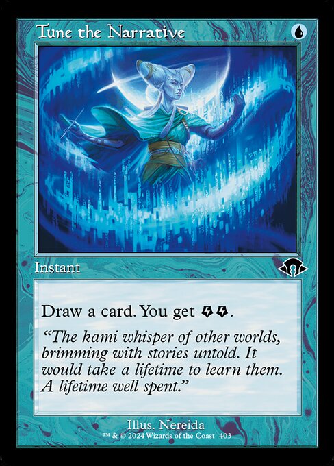 MH3: Tune the Narrative (Retro Frame) (Foil)
