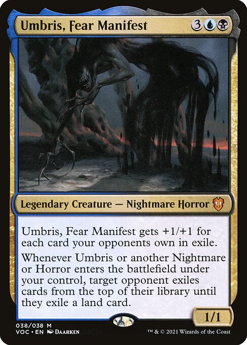 VOC: Umbris, Fear Manifest