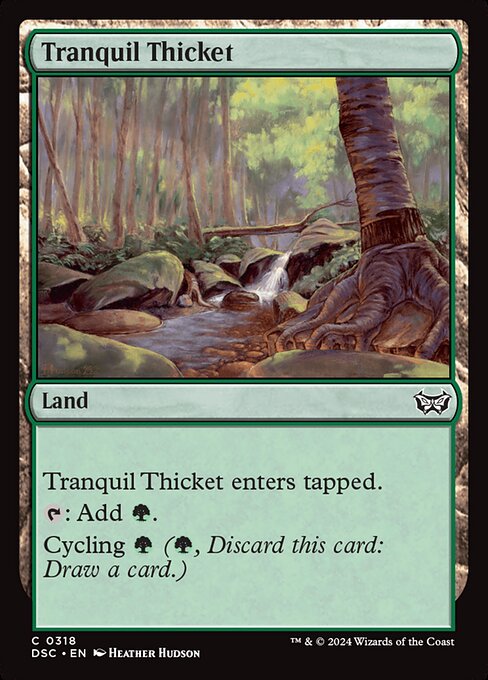 DSC: Tranquil Thicket
