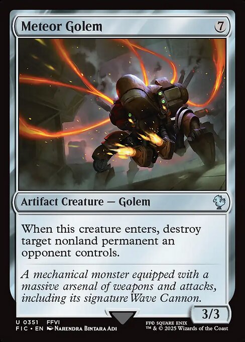 FIC: Meteor Golem