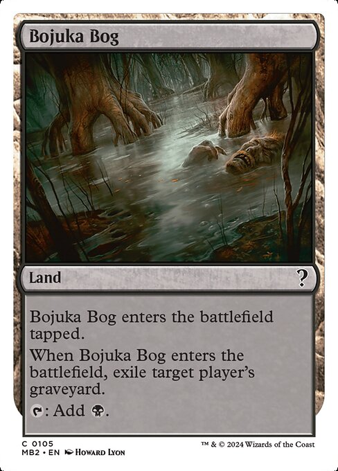 MB2: Bojuka Bog (White Border)