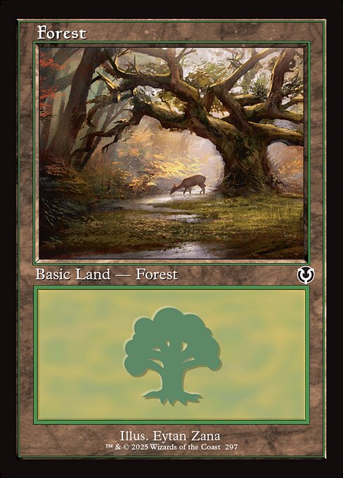 INR: Forest (297) (Retro Frame) (Foil)