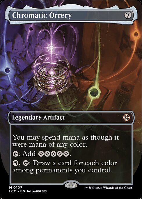 LCC: Chromatic Orrery (Borderless) (Foil)