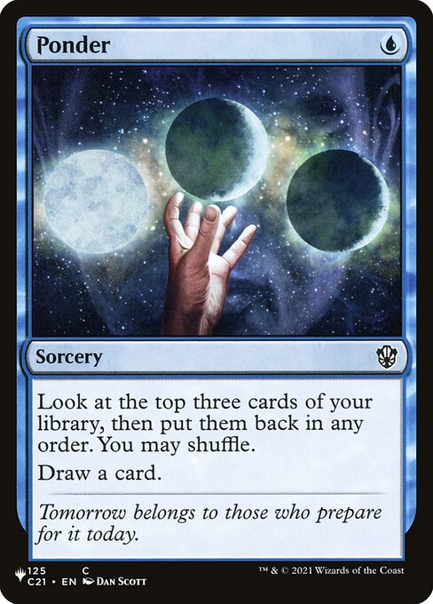 PLST: Ponder