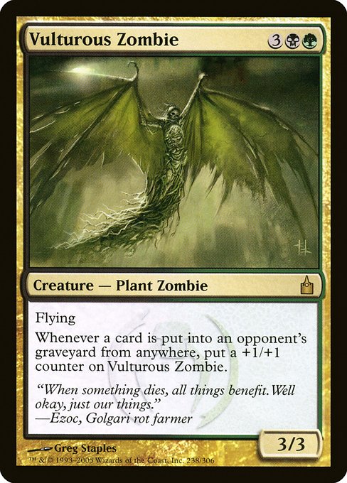 RAV: Vulturous Zombie