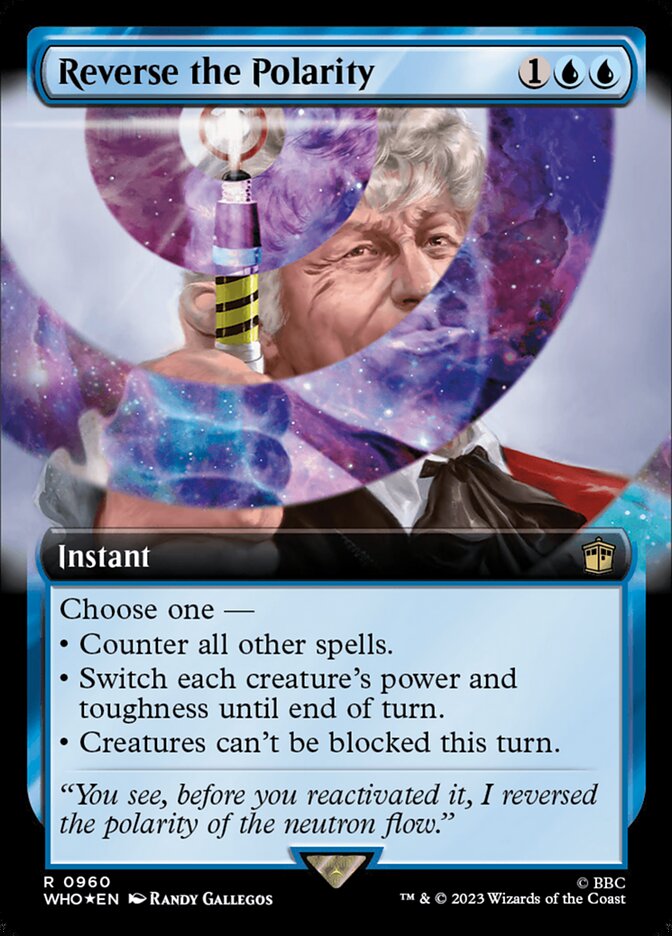 Reverse the Polarity (Extended Art) (Surge Foil) [Foil] :: WHO